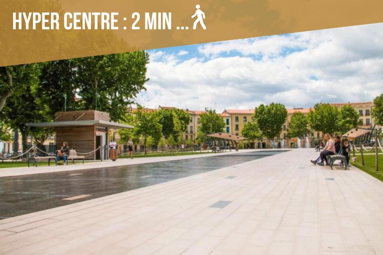 Centre Historique - Free Parking - Self Checkin - Wifi - Industriel - Sleepntripbeziers公寓 外观 照片